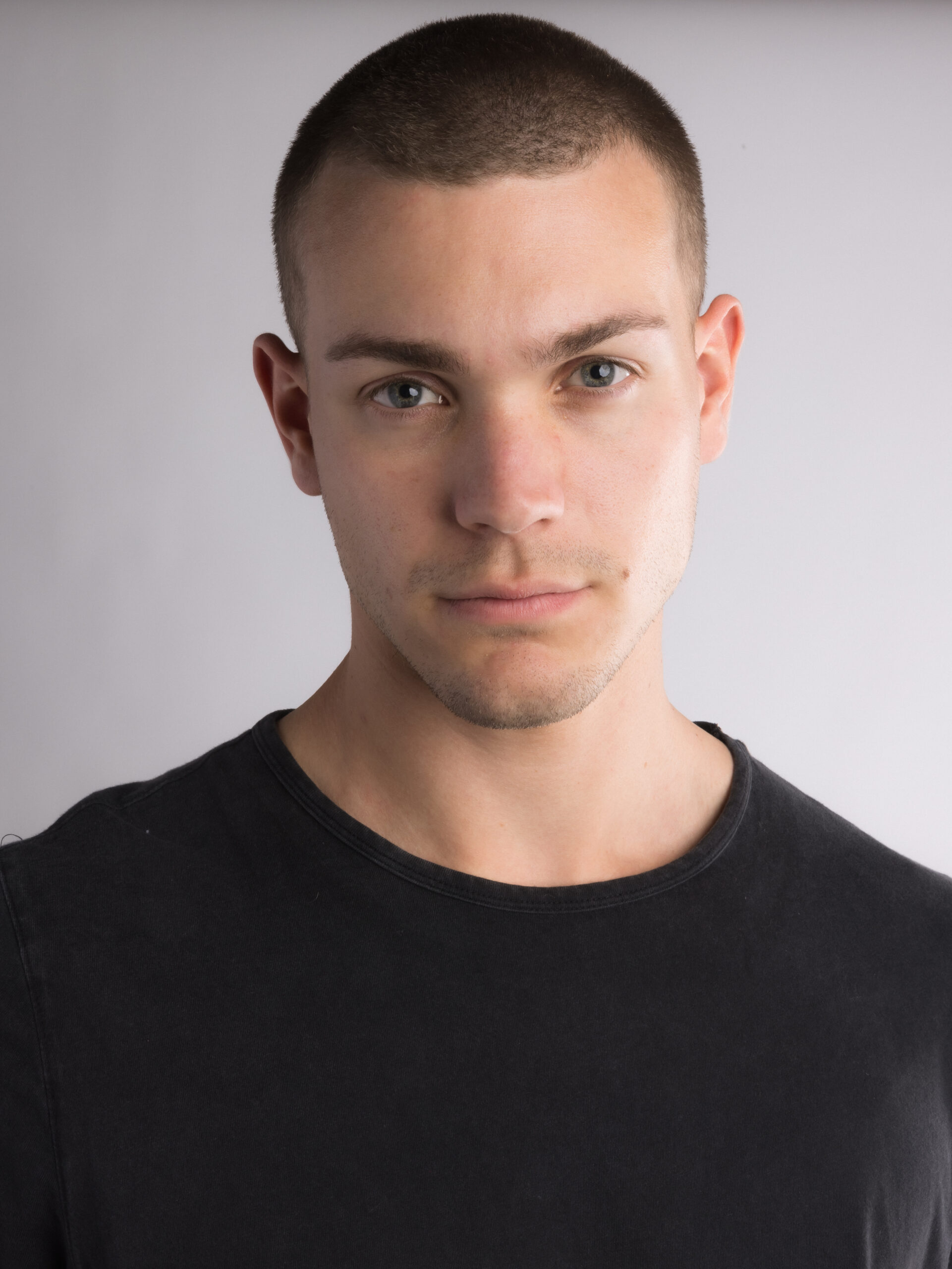 Evan erlacher headshot Jeff Otto creative luxe model group luxe and city